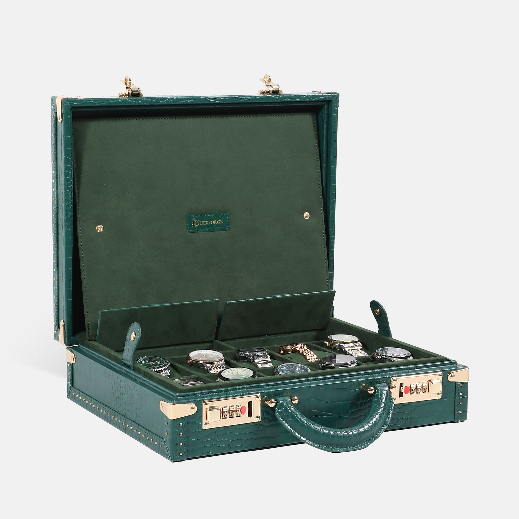 Atlas Vault 10 Piece Watch Box